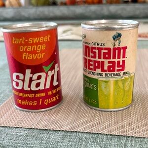 Vintage Late 1960's -1970 General Foods Drink Powder